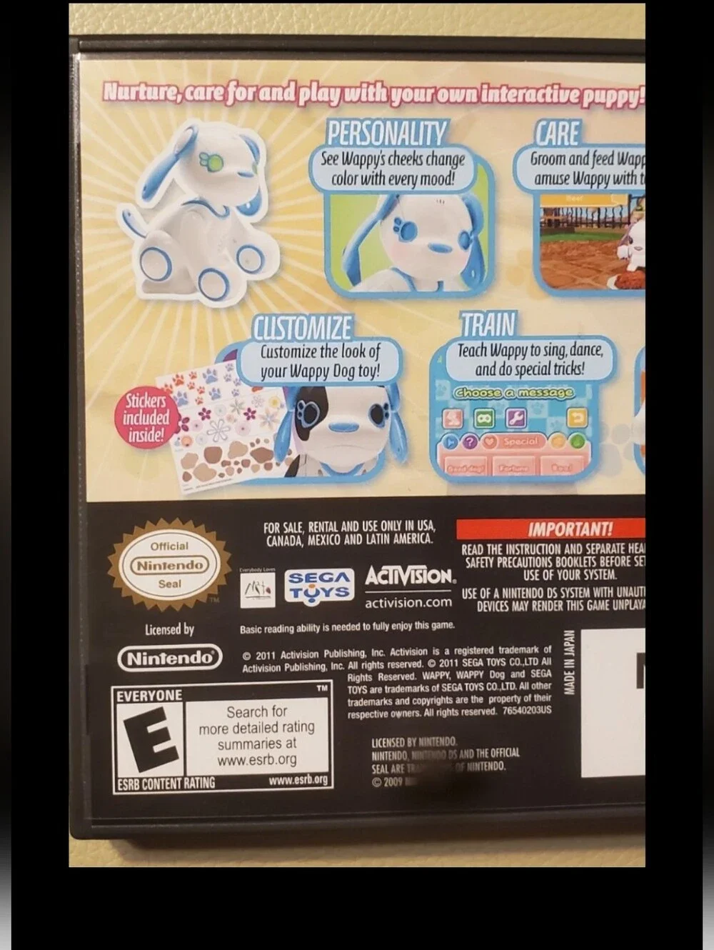 Nintendo dog home pet